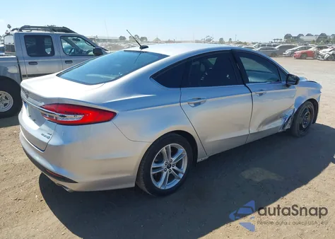 2018 Ford Fusion Hybrid Se из США, поврежденный, VIN 3FA6P0LU0JR153991